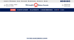 Desktop Screenshot of mclaughlinribbonawards.com
